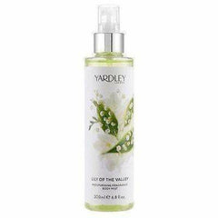 Yardley Lily of the Valley Fragrance Mist 200ml Spray