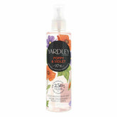Yardley Poppy and Violet Body Mist 200ml