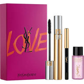 Yves Saint Laurent Luxurious Mascara Must Have Gift Set 7.5ml Volume Effet Faux Cils Mascara - 01 + 0.8g Dessin du Regard Waterproof Eye Pencil - 01 + 8ml Top Secrets Expert Makeup Remover