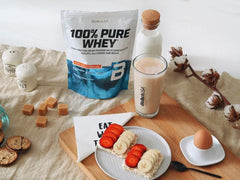 BioTechUSA 100% Pure Whey Caramel Cappuccino - 1000g - Sense42 Beauty and Health