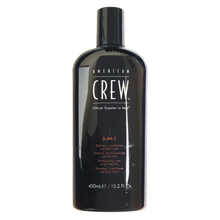 American Crew Classic 3-in-1 Shampoo, Conditioner & Body Wash 450ml