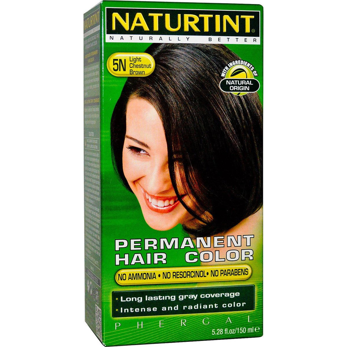 Naturtint Permanent Gel Hair Colour 170ml - 5N Light Chestnut Brown