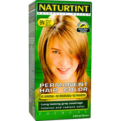 Naturtint Permanent Gel Hair Colour 170ml - 8N Wheat Germ Blonde