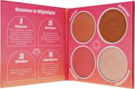 Sunkissed Radiant Lustre Face Palette - 4 Shades