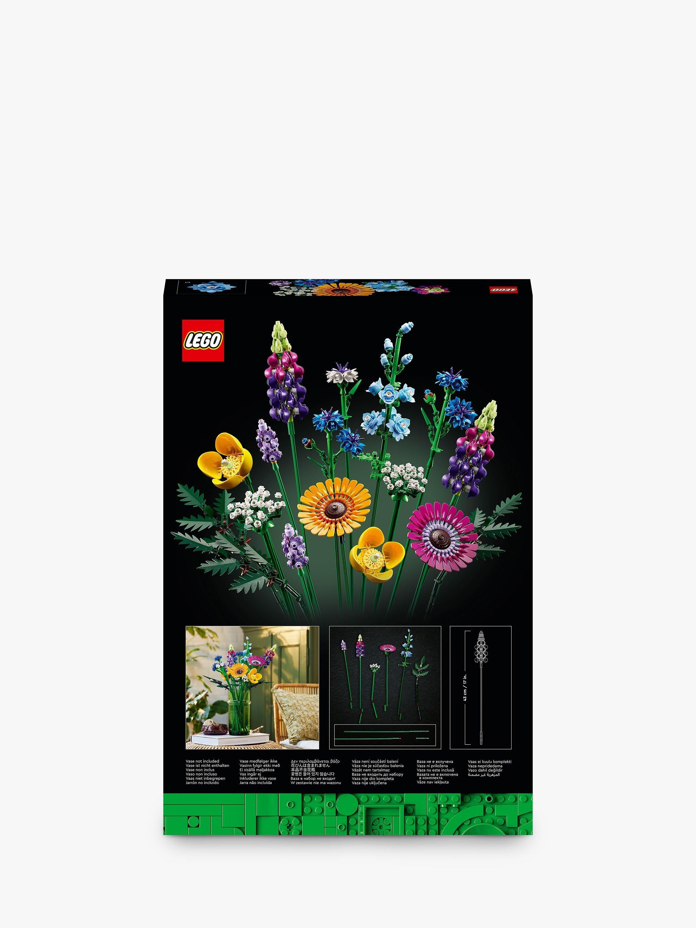 LEGO Botanical Collection 10313 Wildflower Bouquet Set - Sense42 Beauty and Health