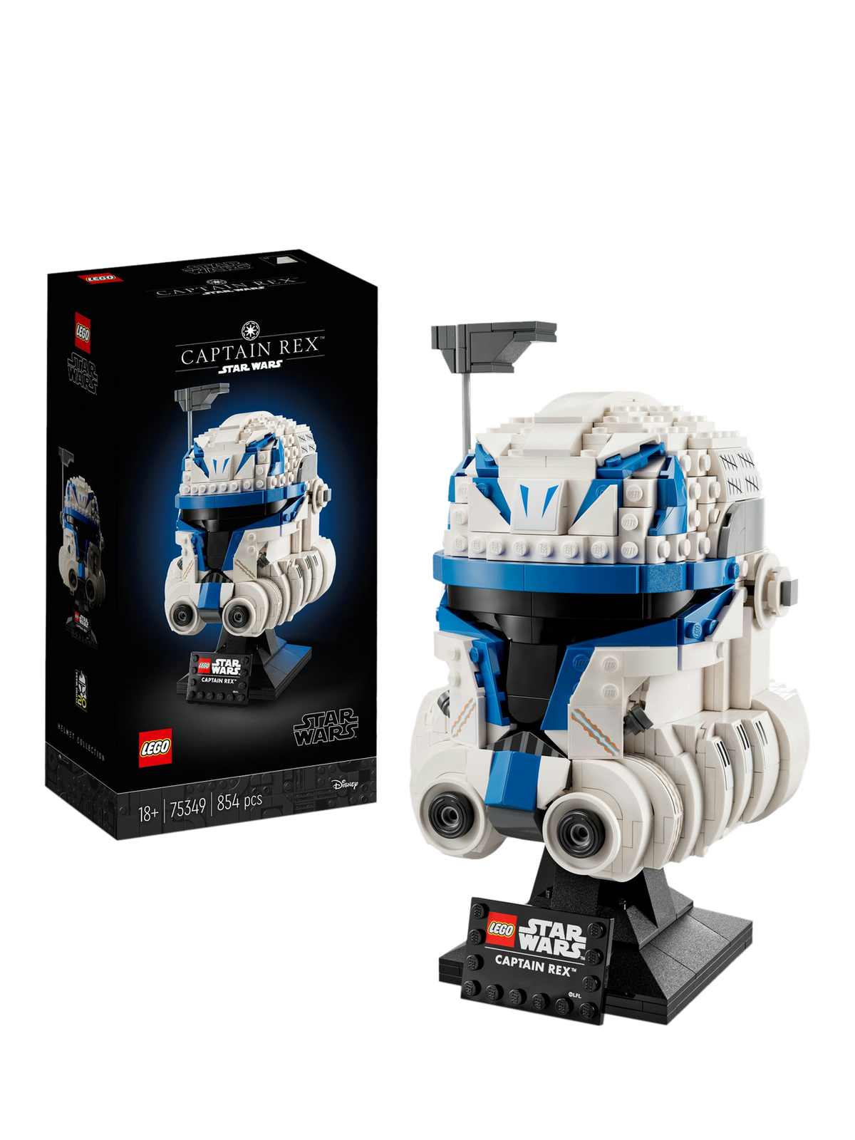 LEGO Star Wars Captain Rex Helmet The Clone Wars Set 75349 - Sense42 Beauty and Health