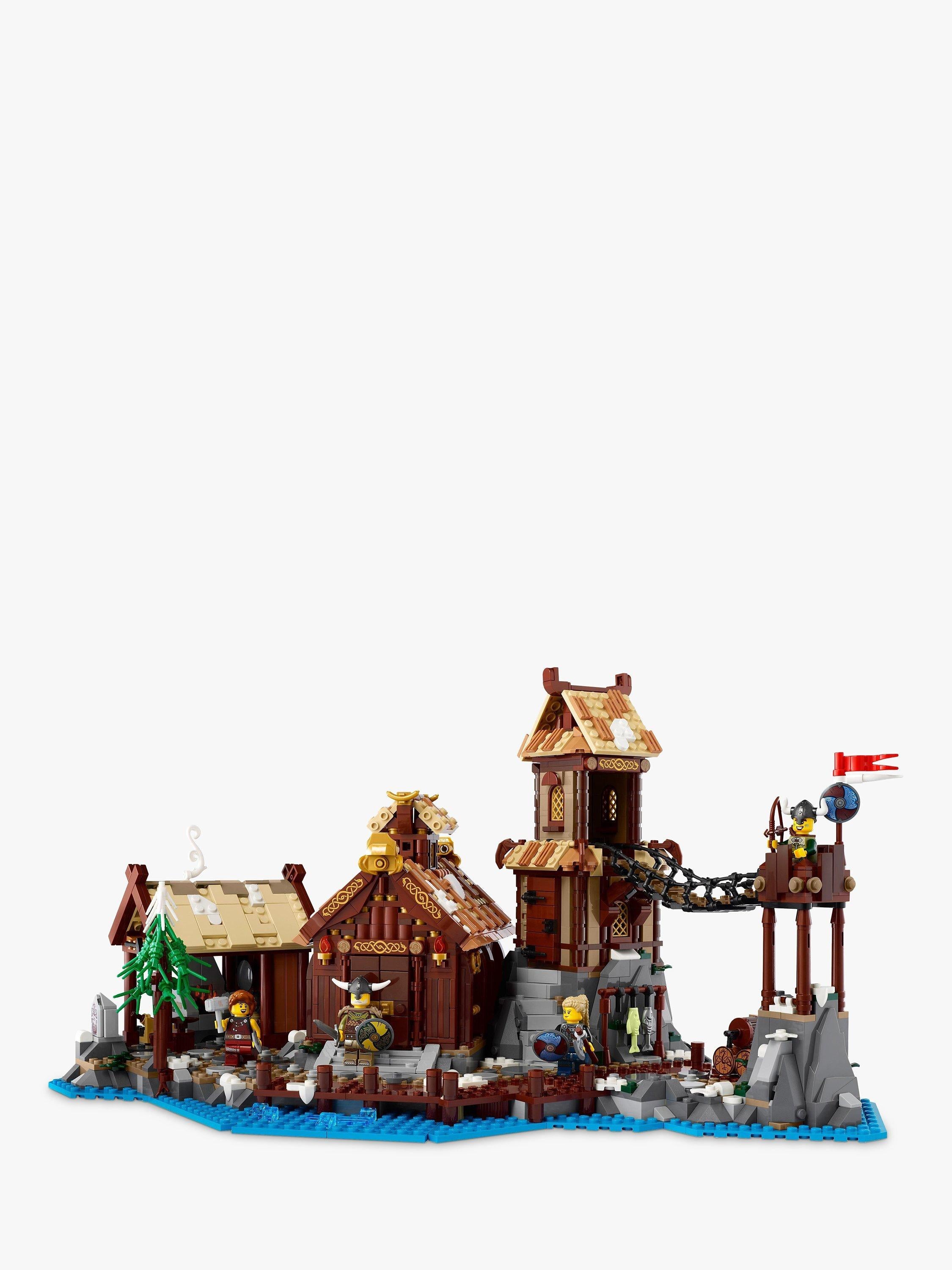 LEGO Ideas Viking Village Large Medieval Building Set 21343