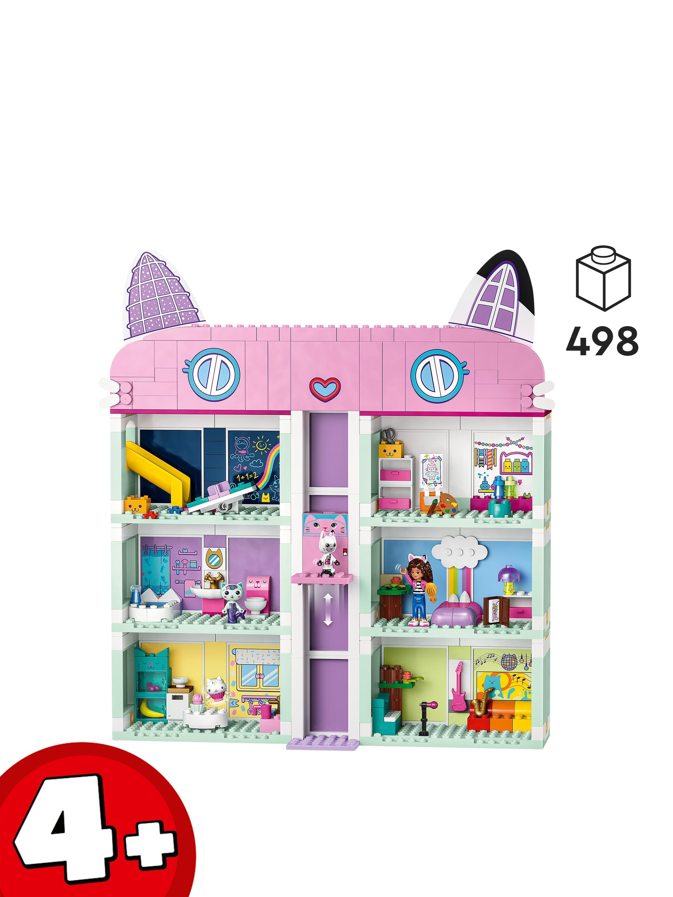 LEGO Gabby's Dollhouse Toy Playset with 4 Figures 10788 - Sense42 Beauty and Health