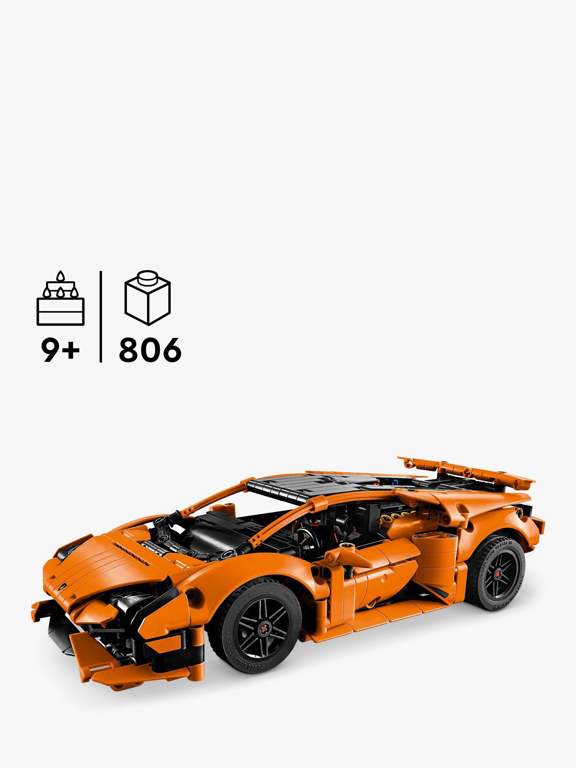 Technic Lamborghini Huracán Tecnica Orange Set 42196