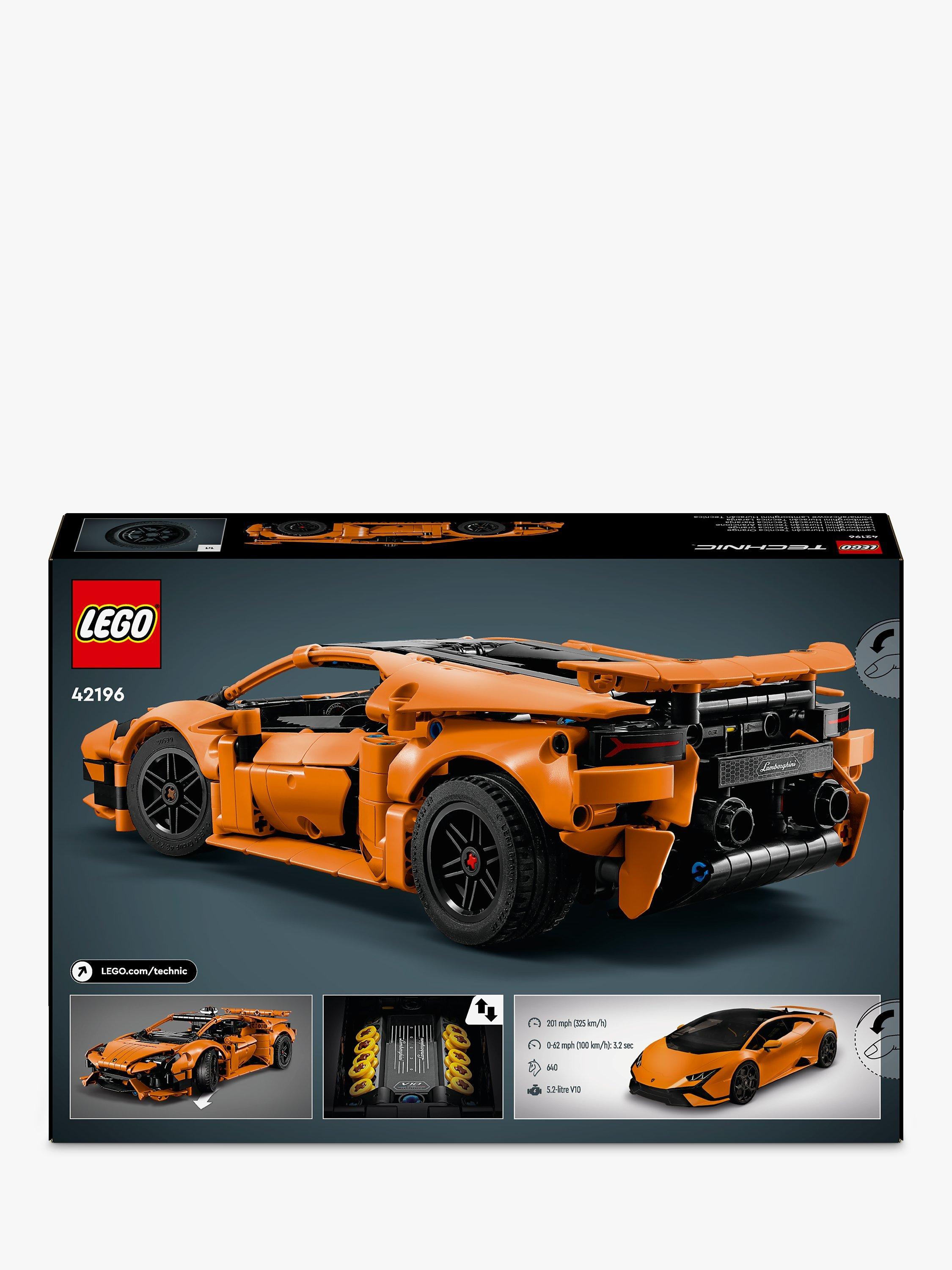 LEGO Technic Lamborghini Huracán Tecnica Orange Set 42196