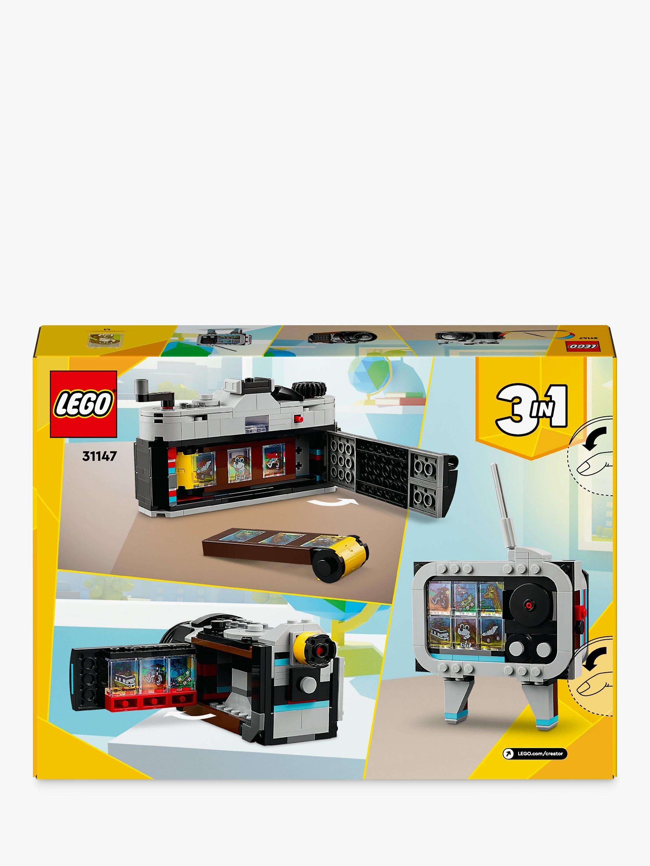 LEGO Creator 3in1 Retro Camera Toy for Girls and Boys 31147
