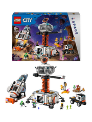 LEGO City Space Base and Rocket Launchpad Toy Playset 60434
