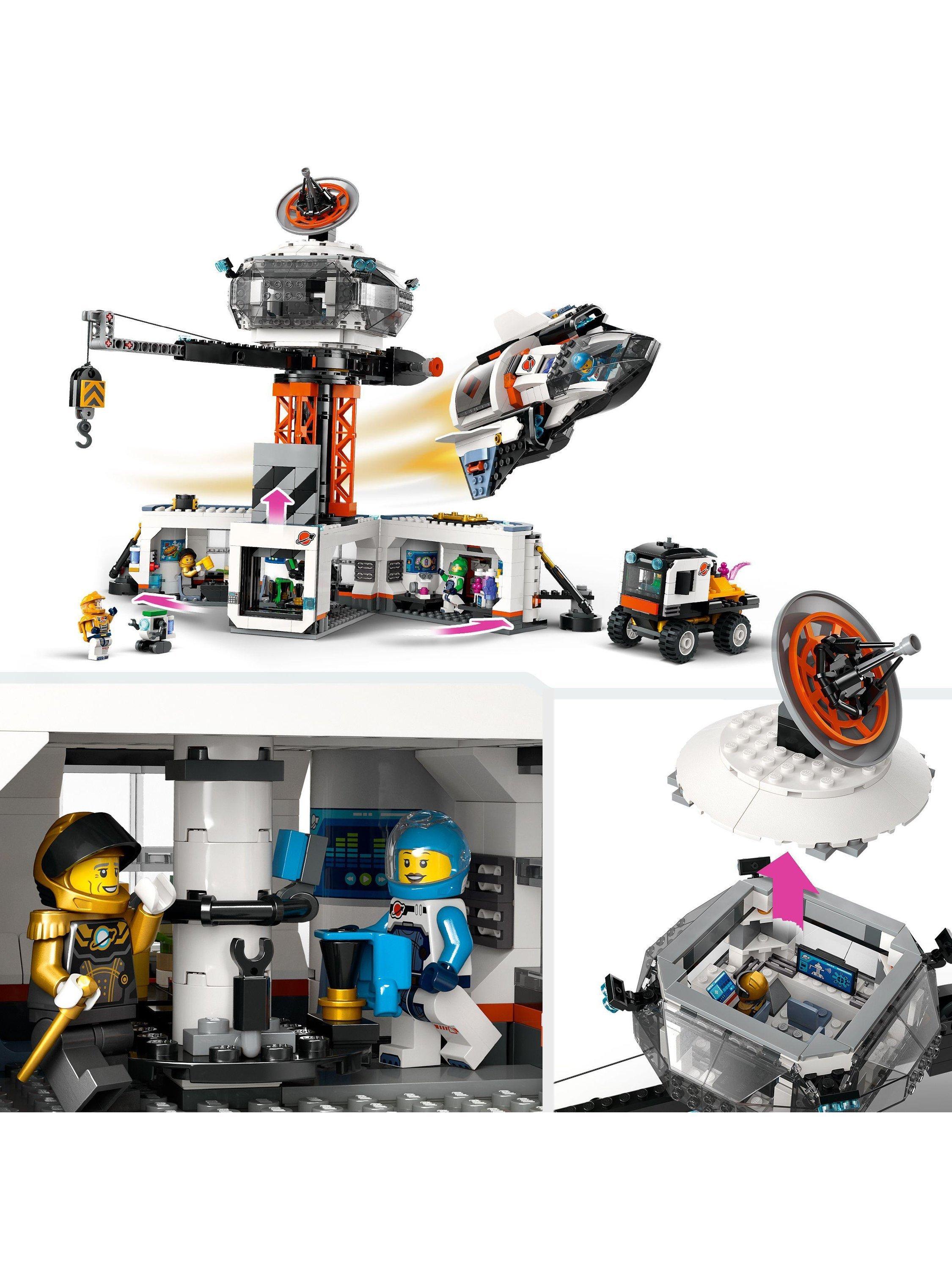 LEGO City Space Base and Rocket Launchpad Toy Playset 60434