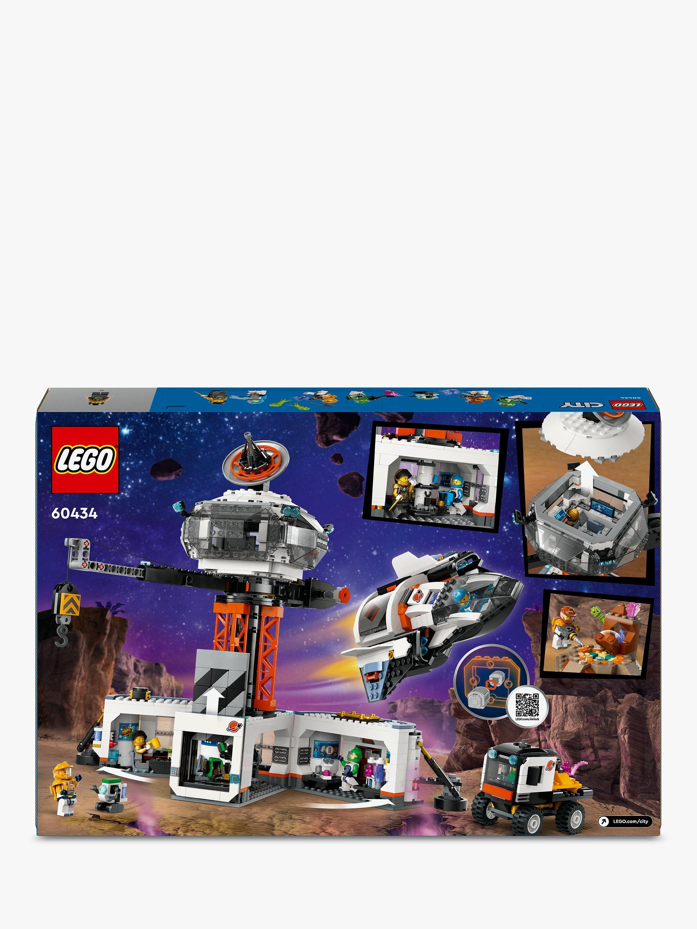 LEGO City Space Base and Rocket Launchpad Toy Playset 60434