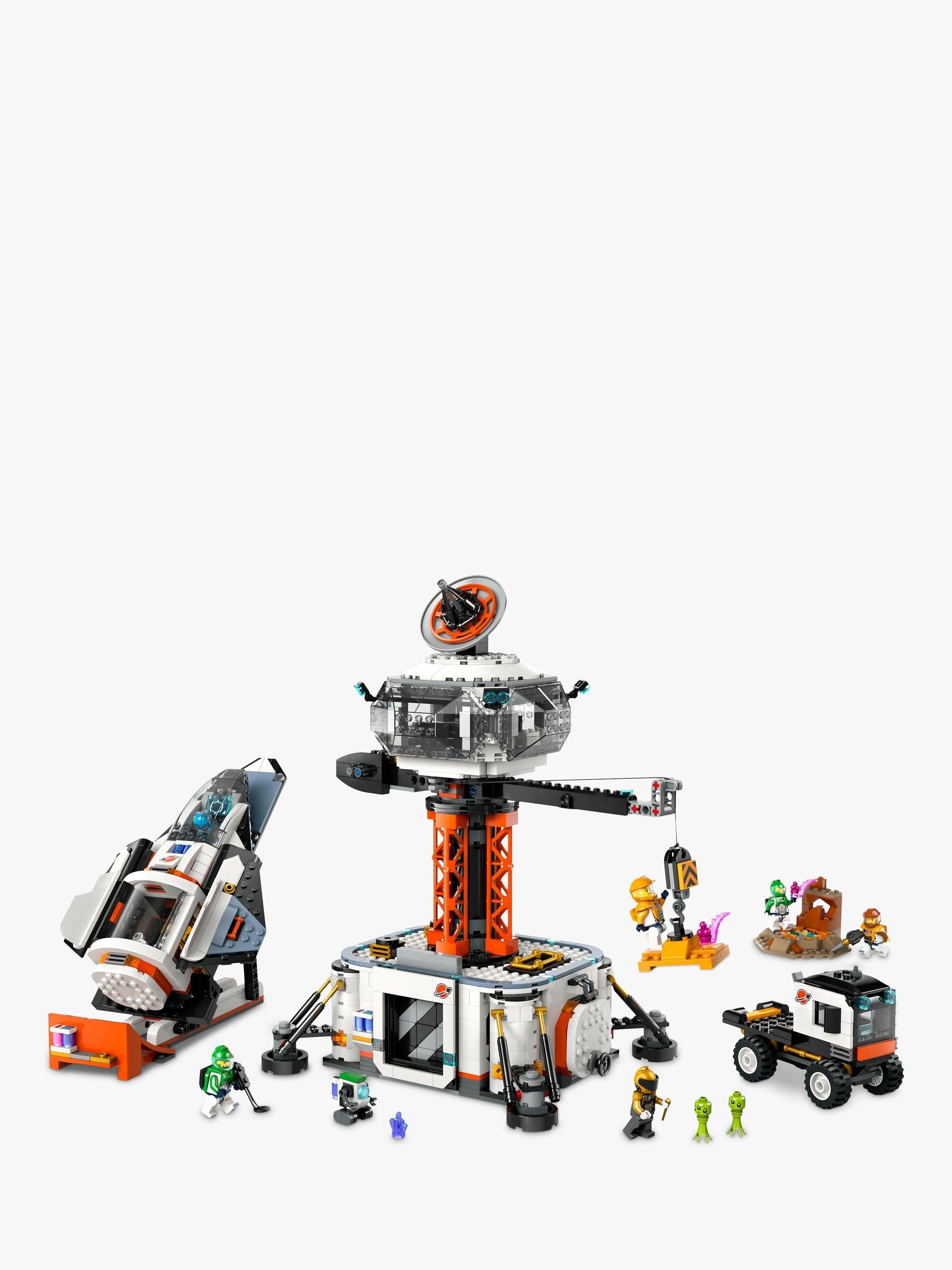 LEGO City Space Base and Rocket Launchpad Toy Playset 60434
