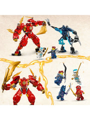 LEGO NINJAGO Kai’s Elemental Fire Mech Ninja Toy Set 71808