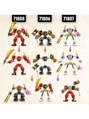 LEGO NINJAGO Kai’s Elemental Fire Mech Ninja Toy Set 71808