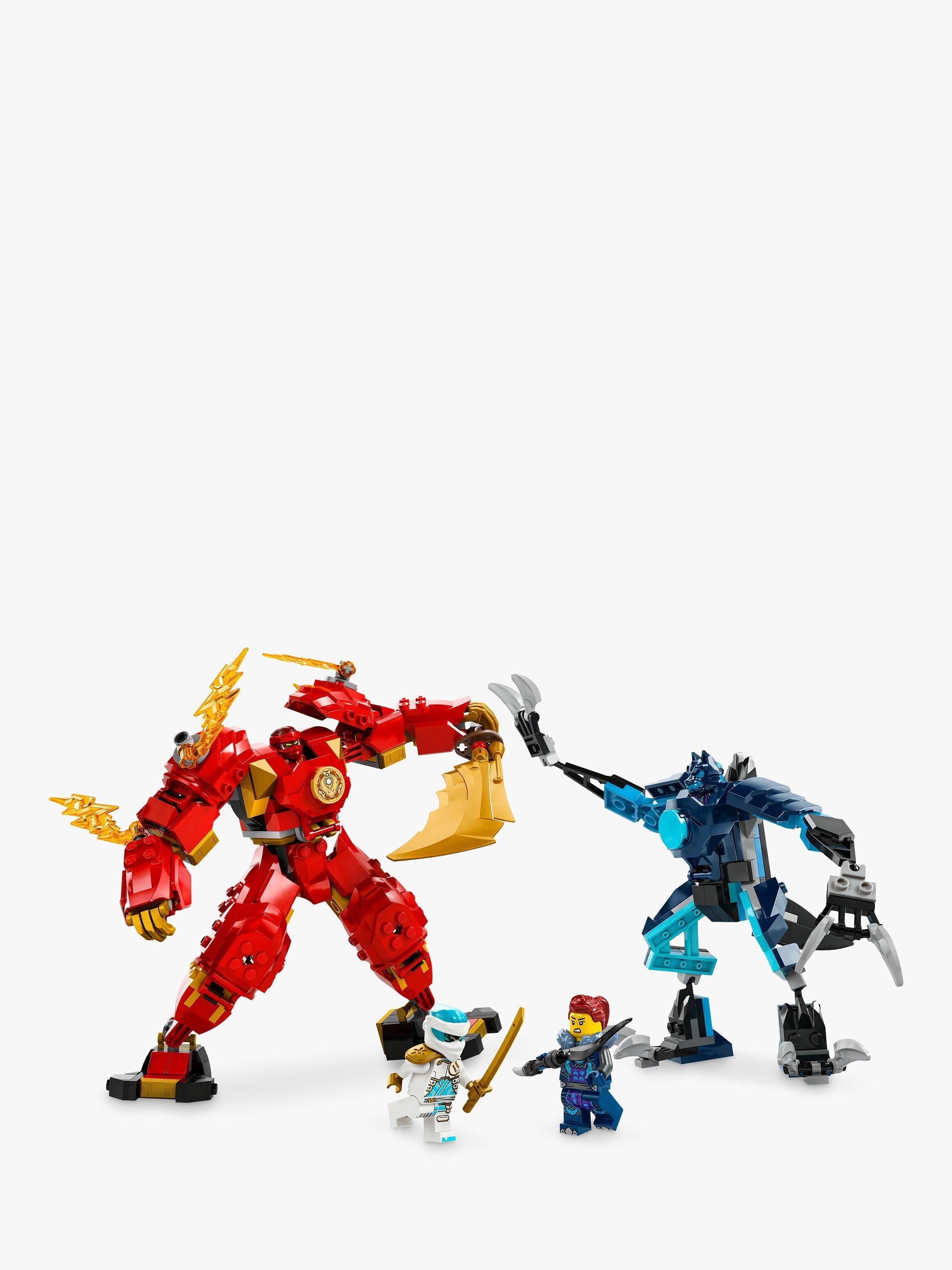 LEGO NINJAGO Kai’s Elemental Fire Mech Ninja Toy Set 71808