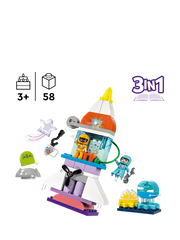 LEGO DUPLO 3in1 Space Shuttle Adventure Rocket Toy 10422