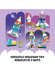 LEGO DUPLO 3in1 Space Shuttle Adventure Rocket Toy 10422