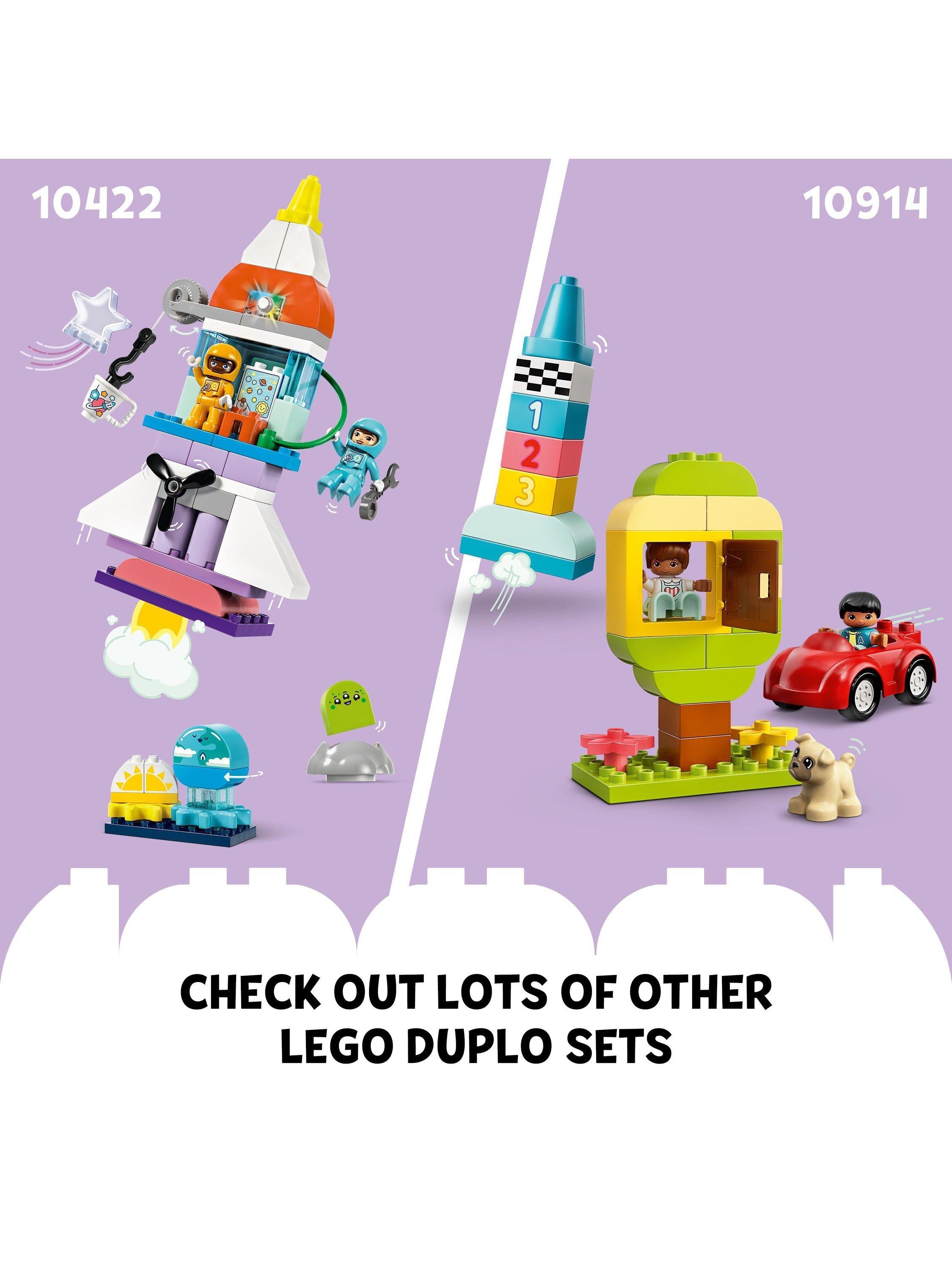 LEGO DUPLO 3in1 Space Shuttle Adventure Rocket Toy 10422