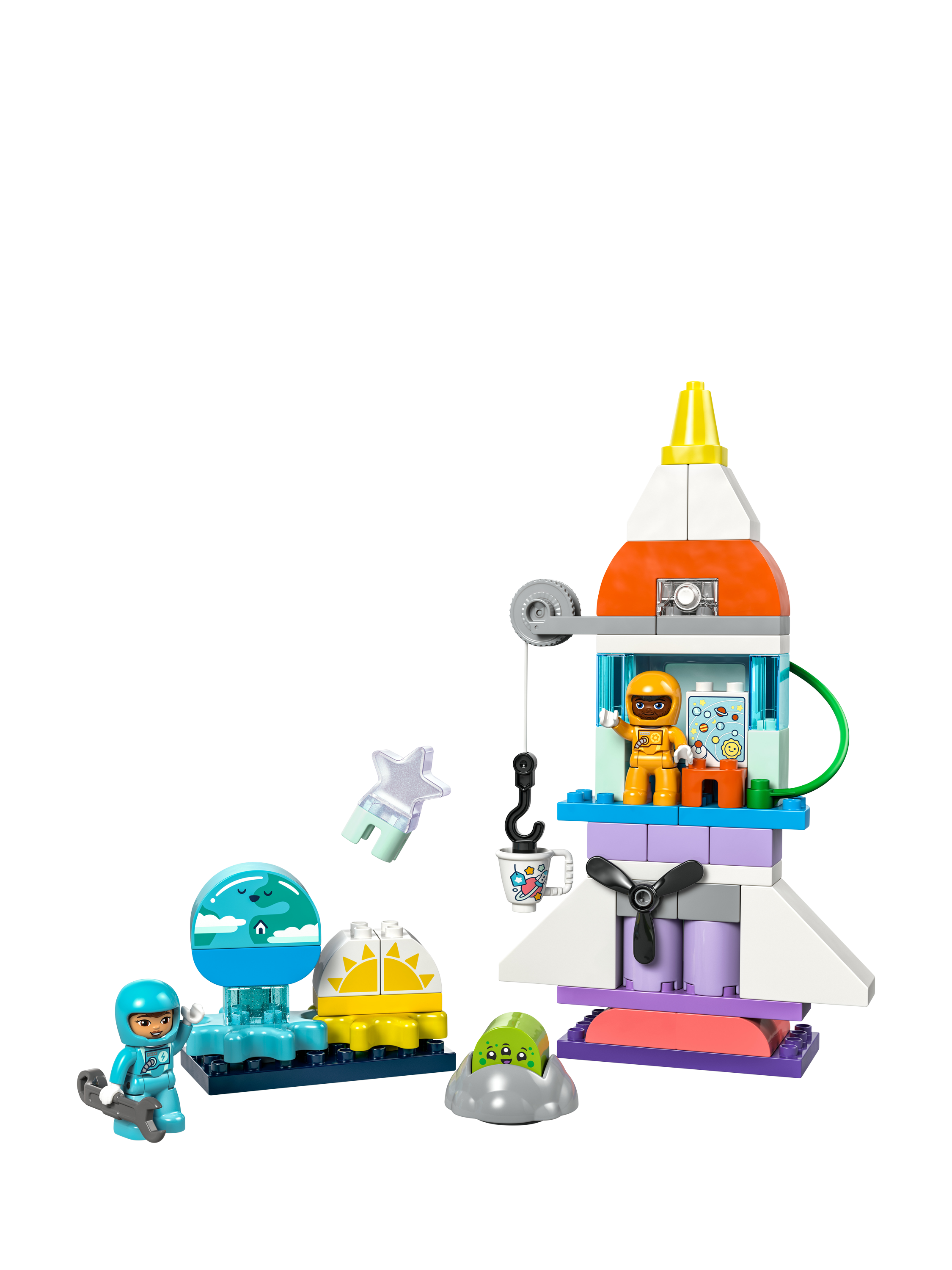 LEGO DUPLO 3in1 Space Shuttle Adventure Rocket Toy 10422