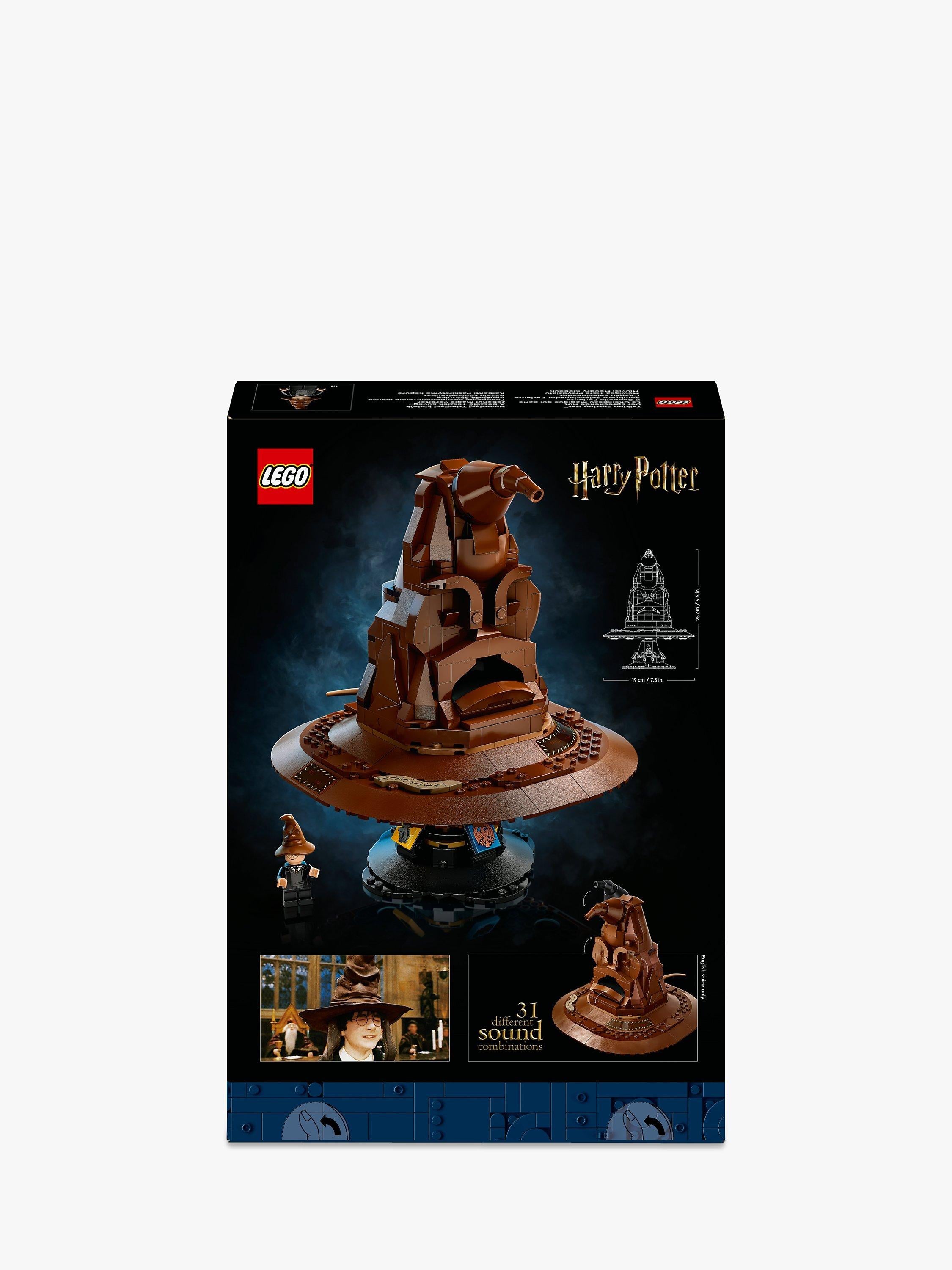 LEGO Harry Potter Talking Sorting Hat Set for Adults 76429
