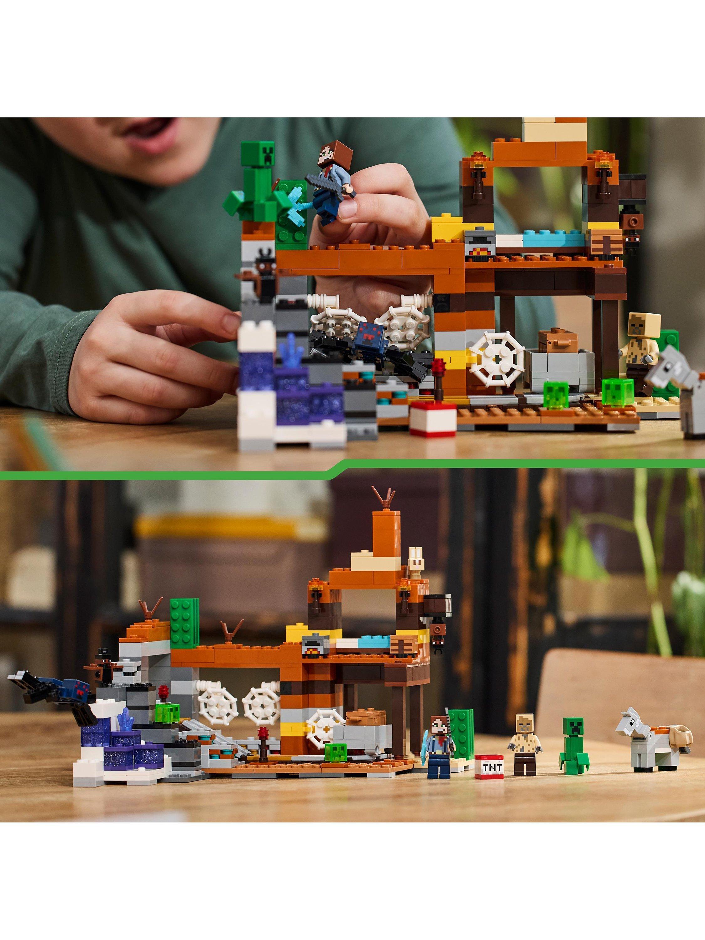 LEGO Minecraft The Badlands Mineshaft Video-Game Toy 21263