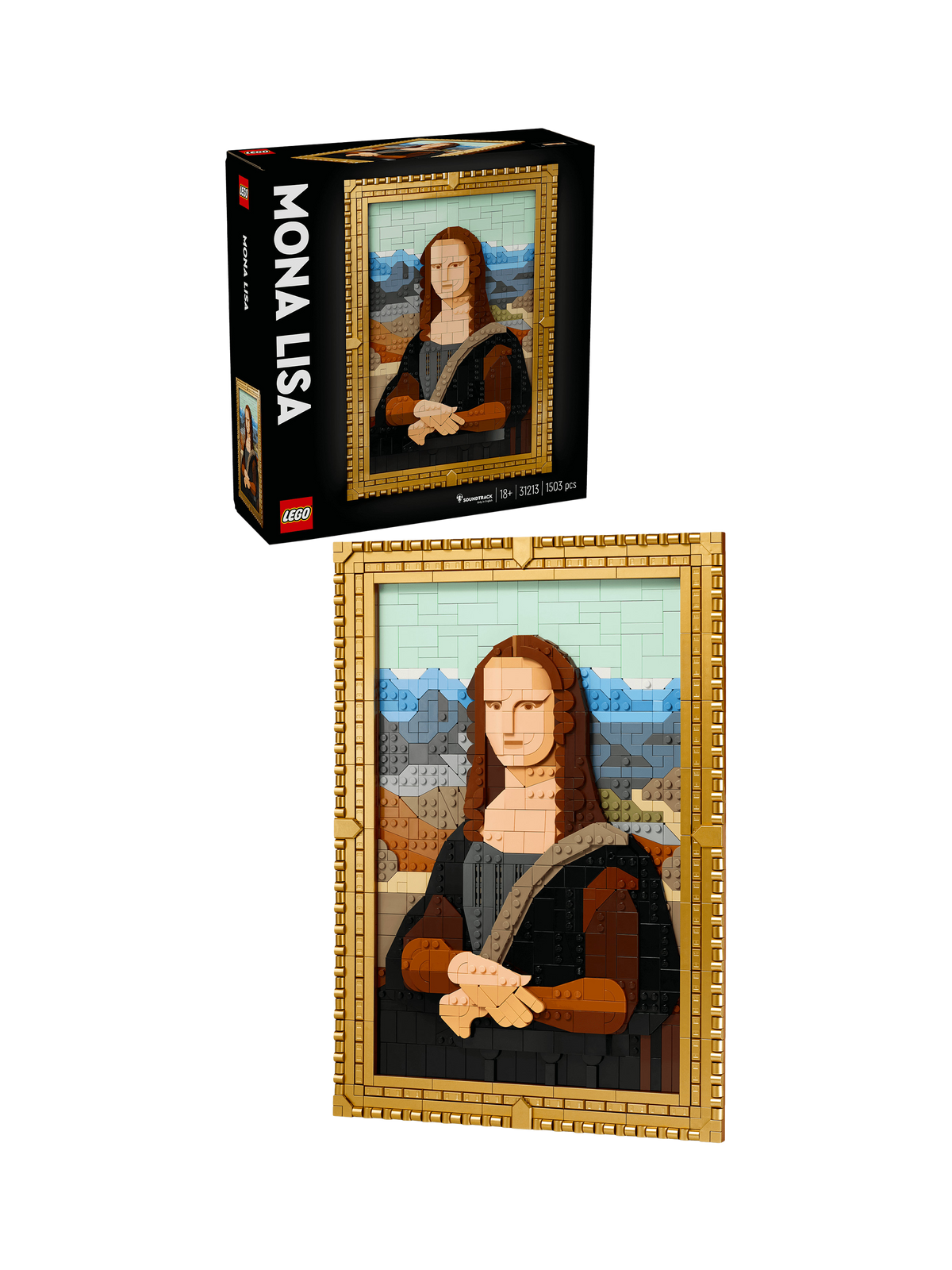 LEGO Art Mona Lisa Painting Building Set for Adults 31213