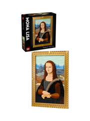 LEGO Art Mona Lisa Painting Building Set for Adults 31213