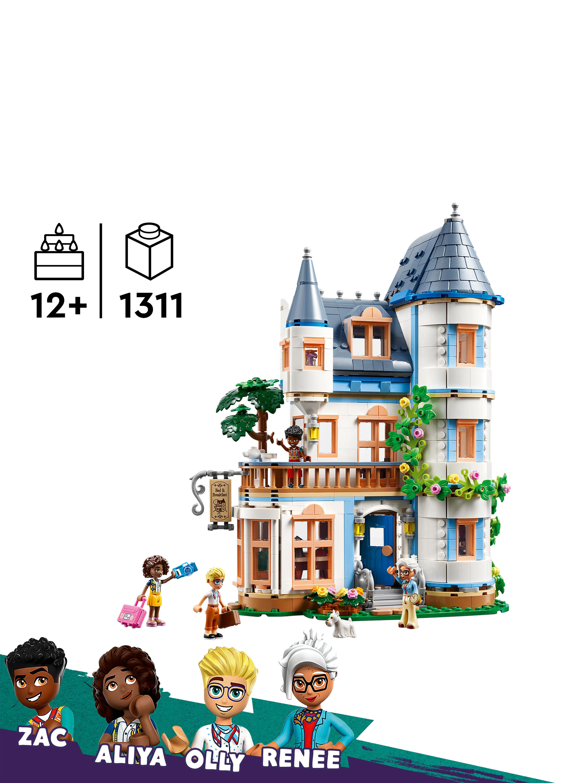 LEGO Friends 42638 Castle Bed & Breakfast - Sense42 Beauty and Health