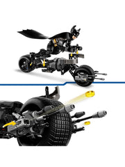 LEGO DC 76273 Batman Construction Figure and the Bat-Pod Bike