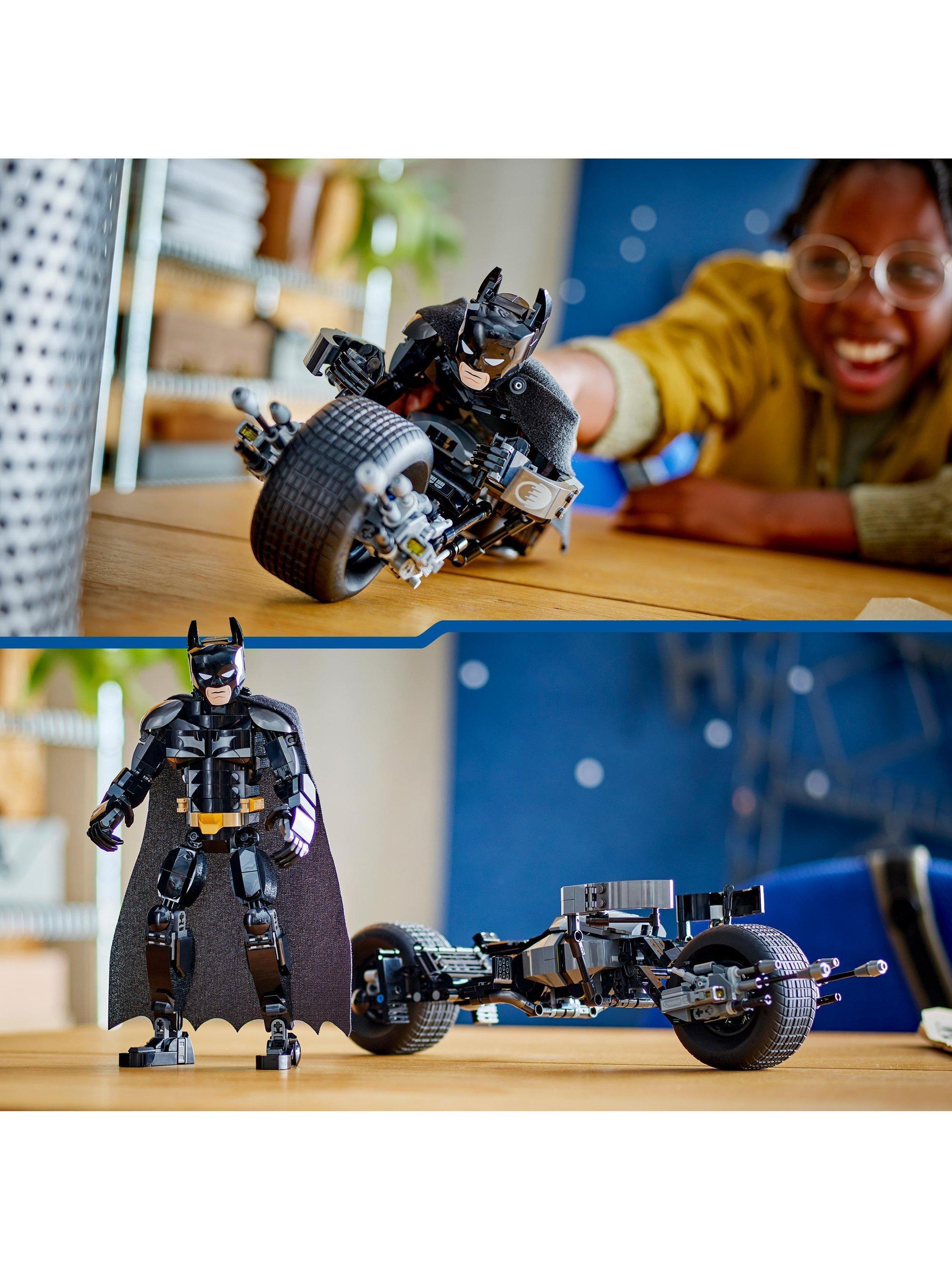 LEGO DC 76273 Batman Construction Figure and the Bat-Pod Bike