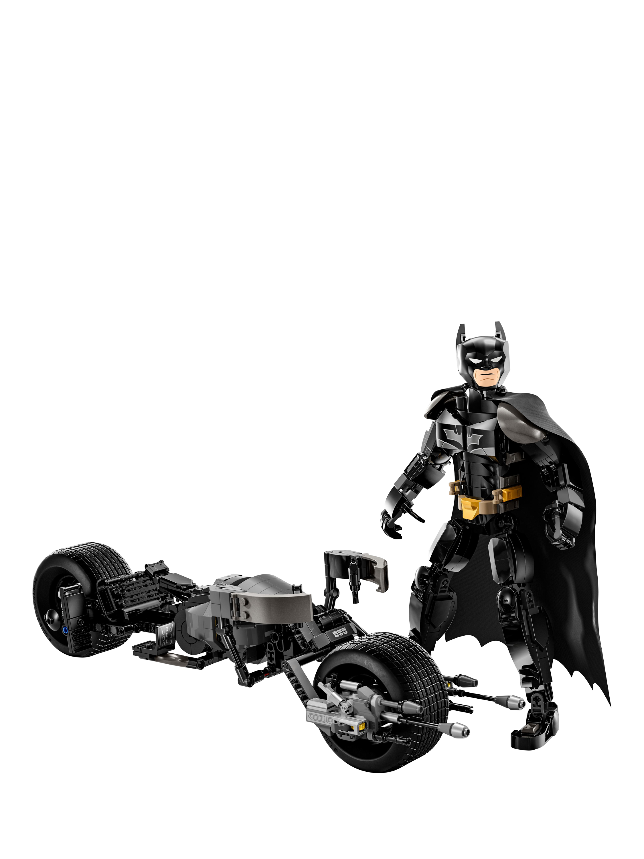 LEGO DC 76273 Batman Construction Figure and the Bat-Pod Bike