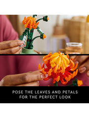 LEGO Botanicals Chrysanthemum Flower Set for Adults 10368 - Sense42 Beauty and Health