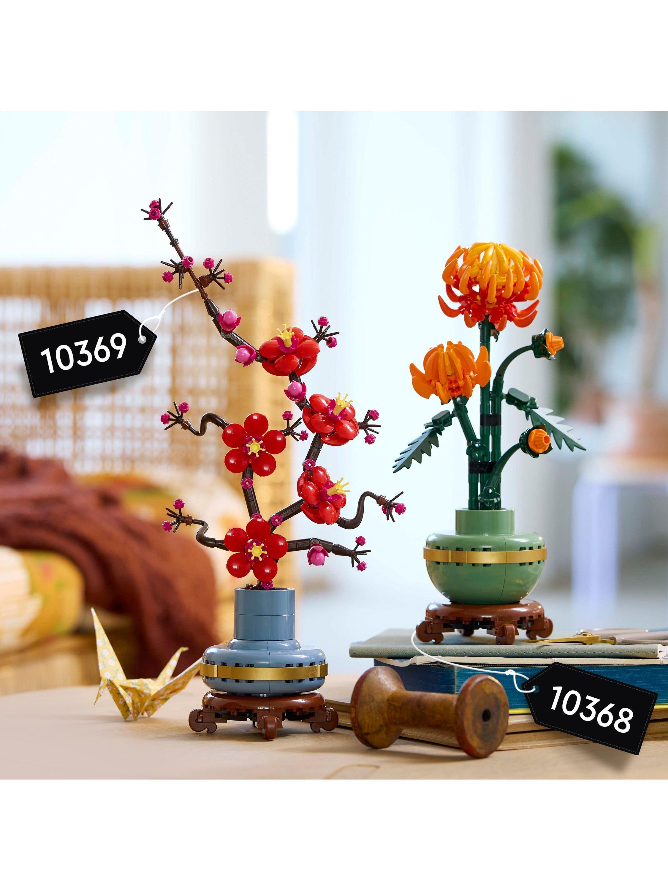 LEGO Botanicals Plum Blossom Flower Set for Adults (10369)