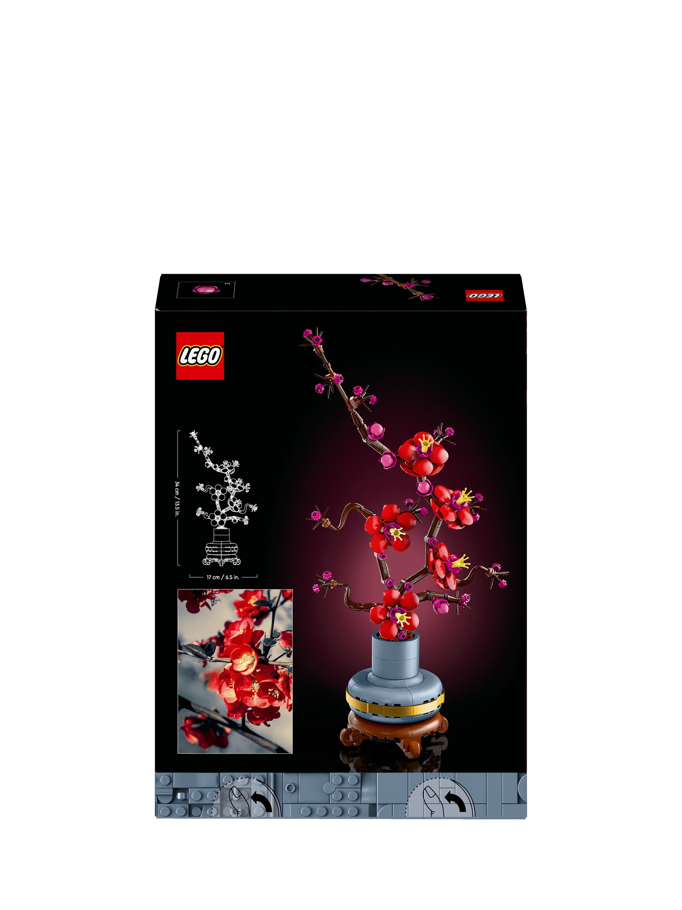 LEGO Botanicals Plum Blossom Flower Set for Adults (10369)
