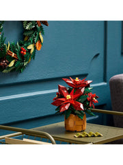 LEGO Botanicals Poinsettia Plant Set for Adults 10370
