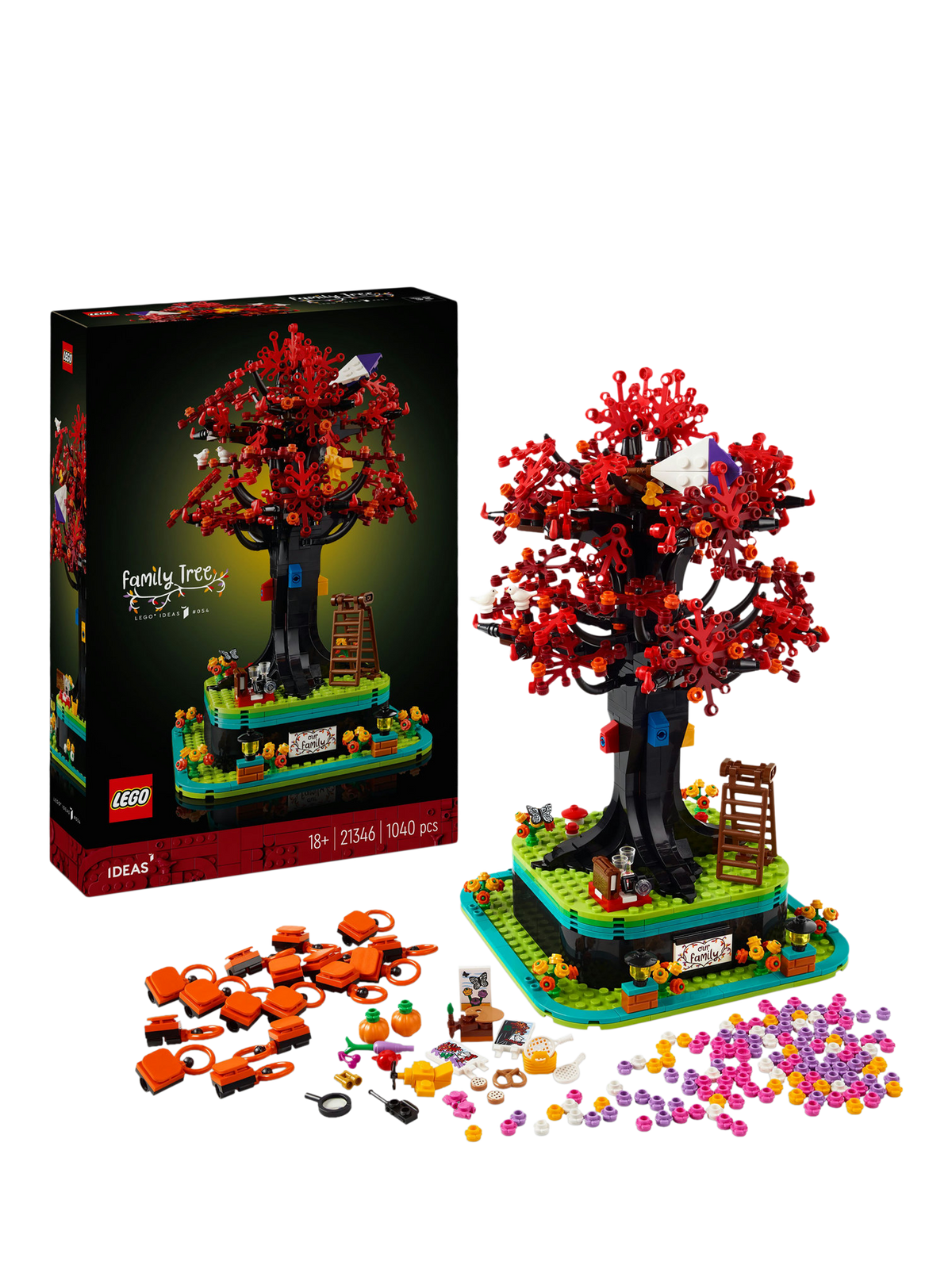 LEGO Ideas 21346 Family Tree & Keepsake Display Ornament