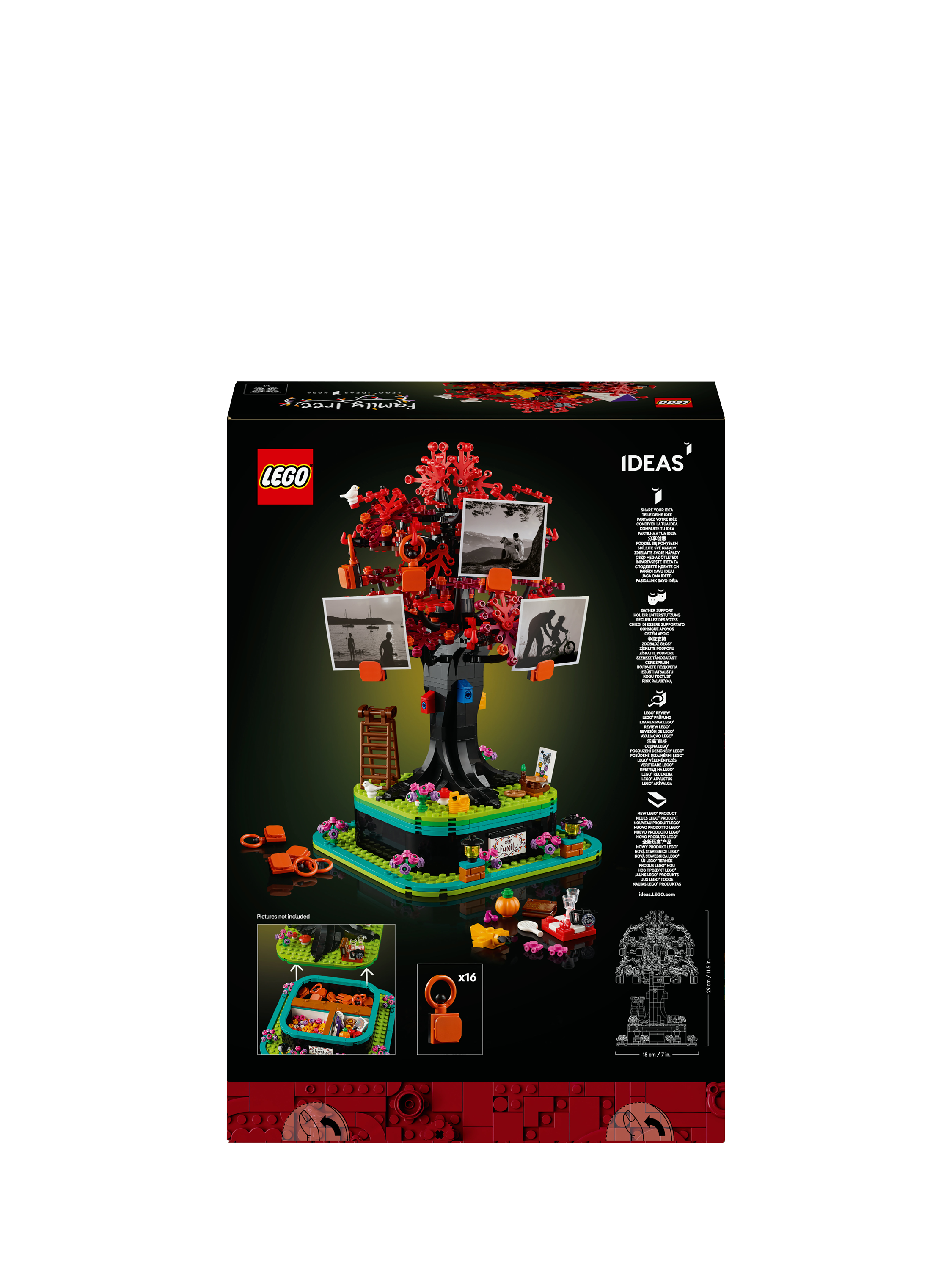 LEGO Ideas 21346 Family Tree & Keepsake Display Ornament