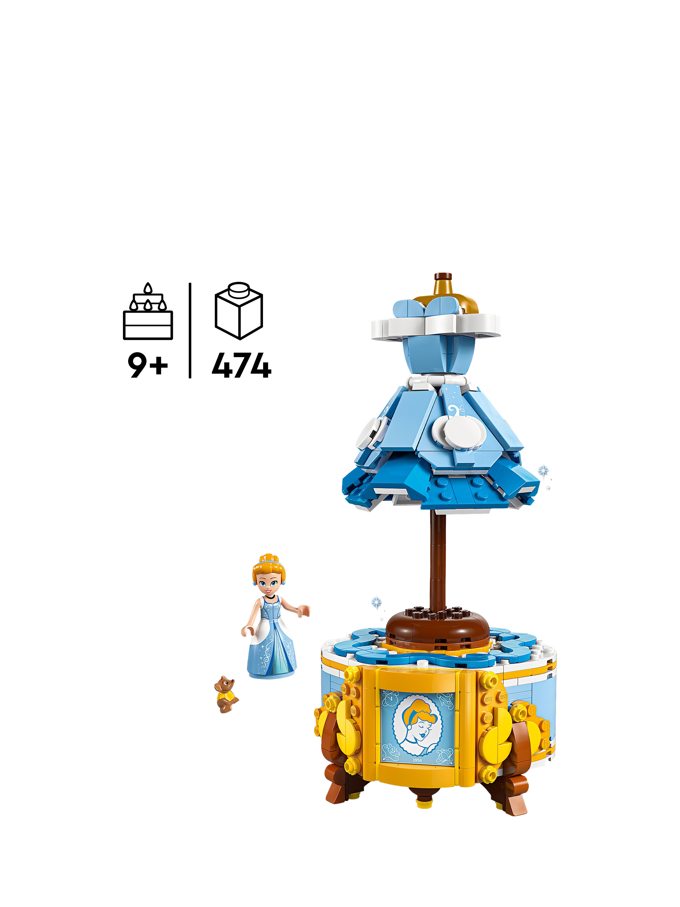 LEGO Disney LEGO Disney Princess 43266 Cinderella's Dress - Sense42 Beauty and Health