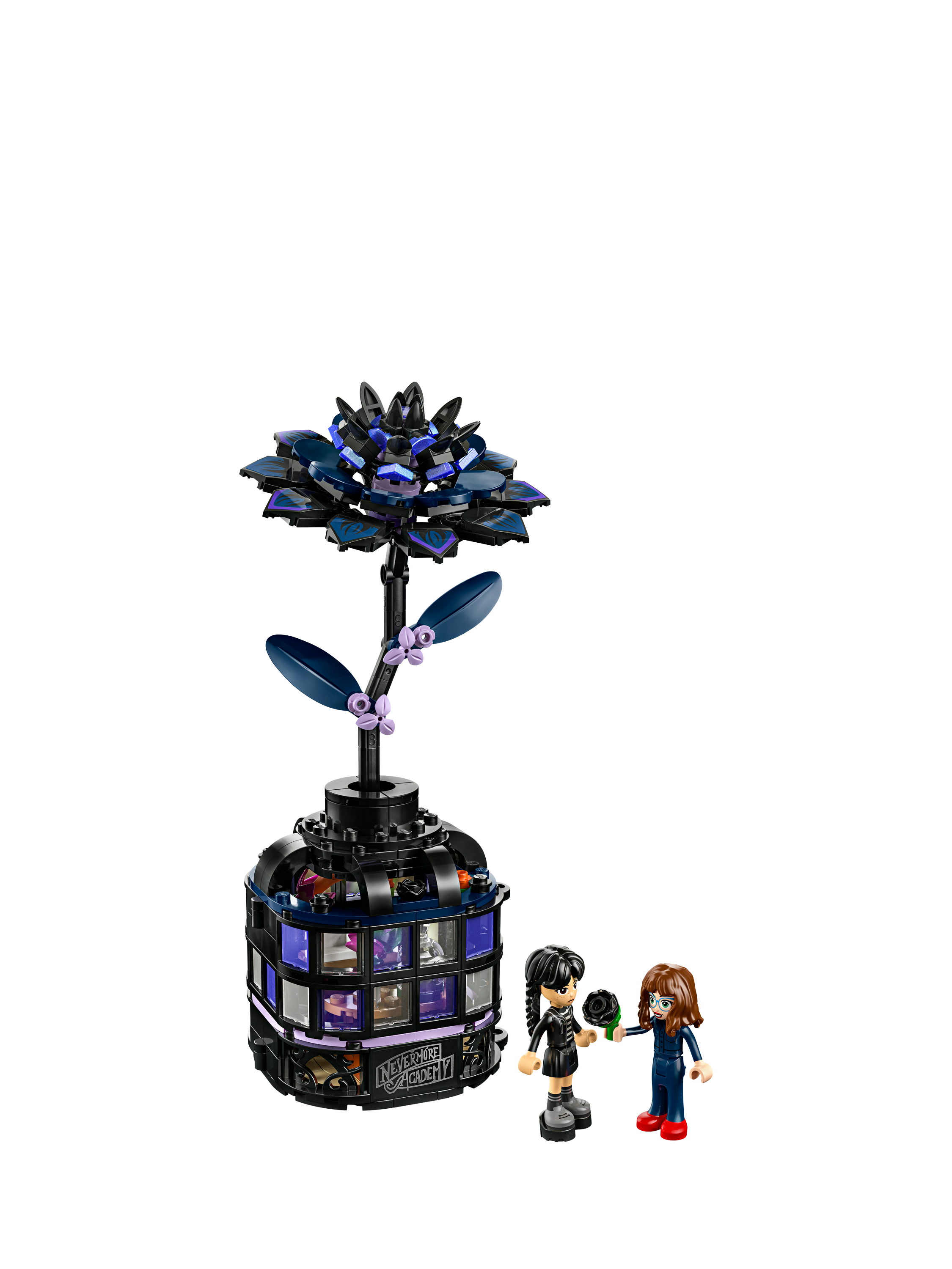 LEGO Wednesday 76784 Black Dahlia Flower Building Toy - Sense42 Beauty and Health