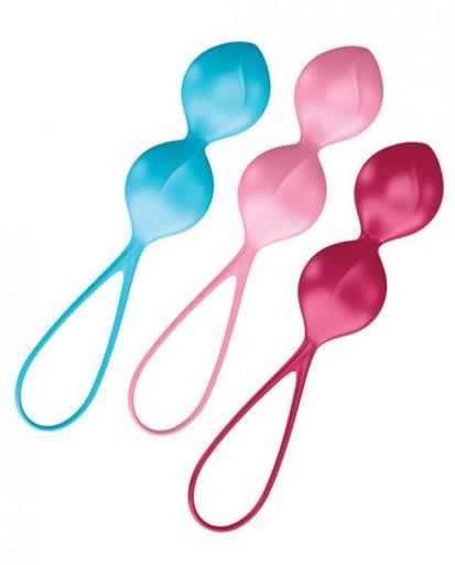 Satisfyer Set Of 3 Weighted Double Training Orgasm Balls
