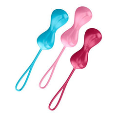 Satisfyer Set Of 3 Orgasm Balls With Moving Inner Balls