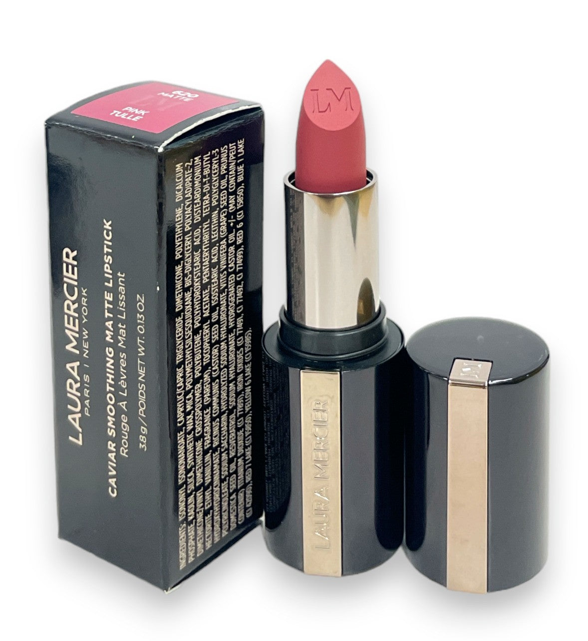 Laura Mercier Caviar Smoothing Matte Refillable Lipstick 3.8g - 620 Pink Tulle