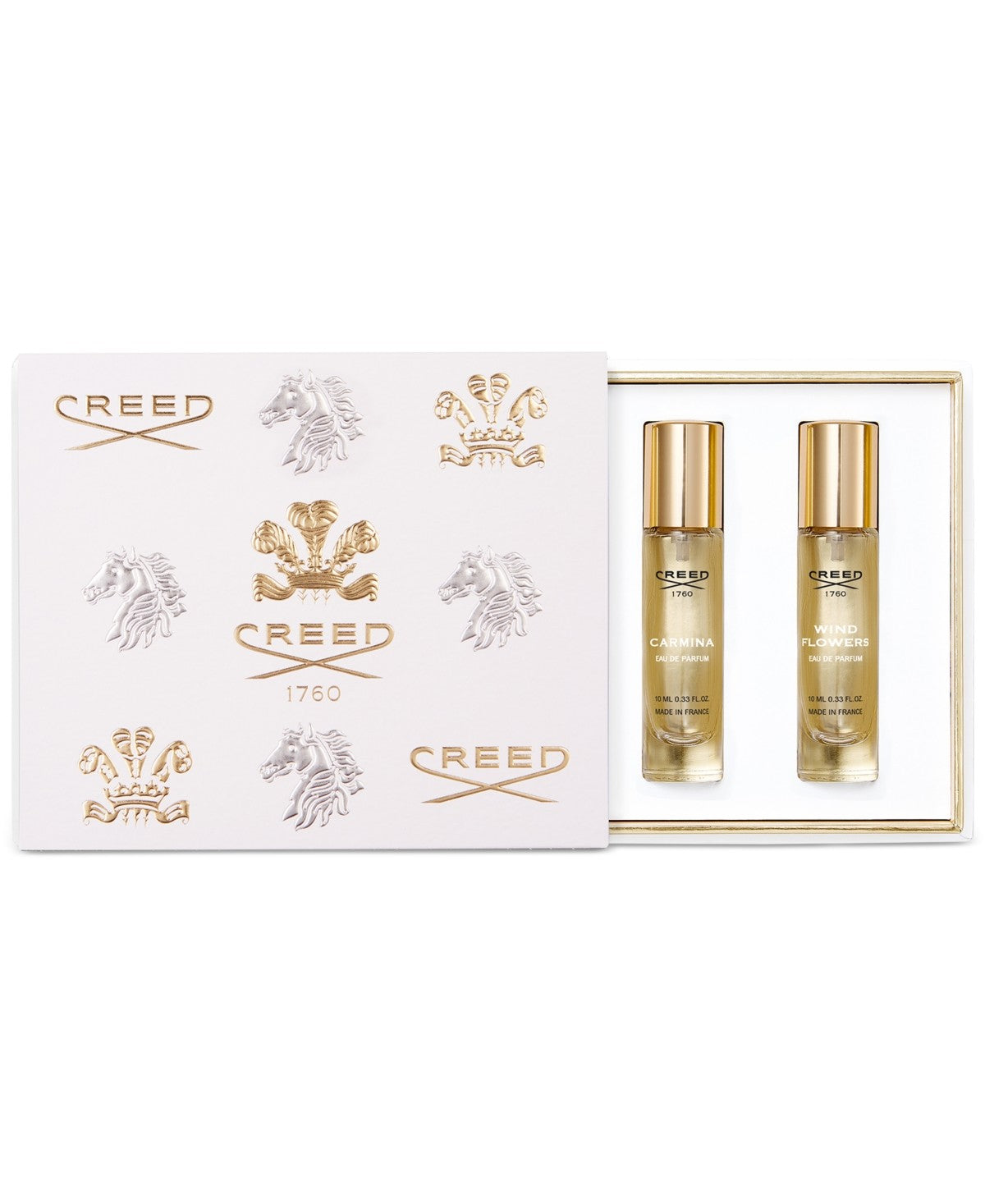 Creed Mini Gift Set: Aventus For Her EDP 10ml -Carmina EDP 10ml - Wind Flowers EDP 10ml