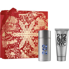 Carolina Herrera 212 NYC Men Gift Set 100ml EDT + 100ml Aftershave Gel