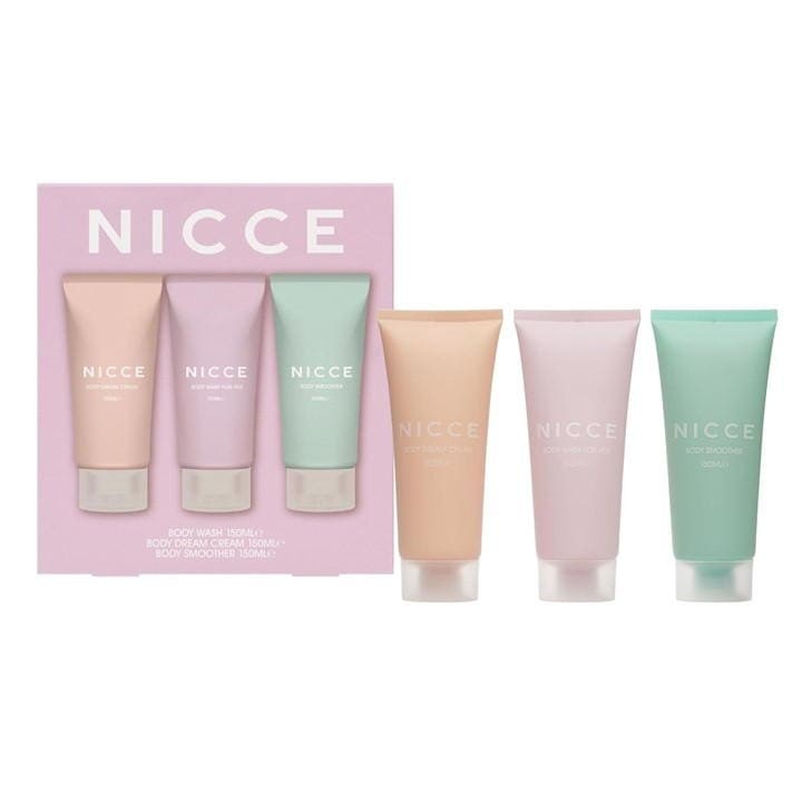 Nicce Body Care Gift Set 150ml Body Wash + 150ml Body Dream Cream + 150ml Body Smoother
