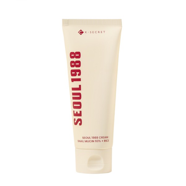K-Secret Seoul 1988 Snail Mucin 93% + Rice Face Cream 100ml