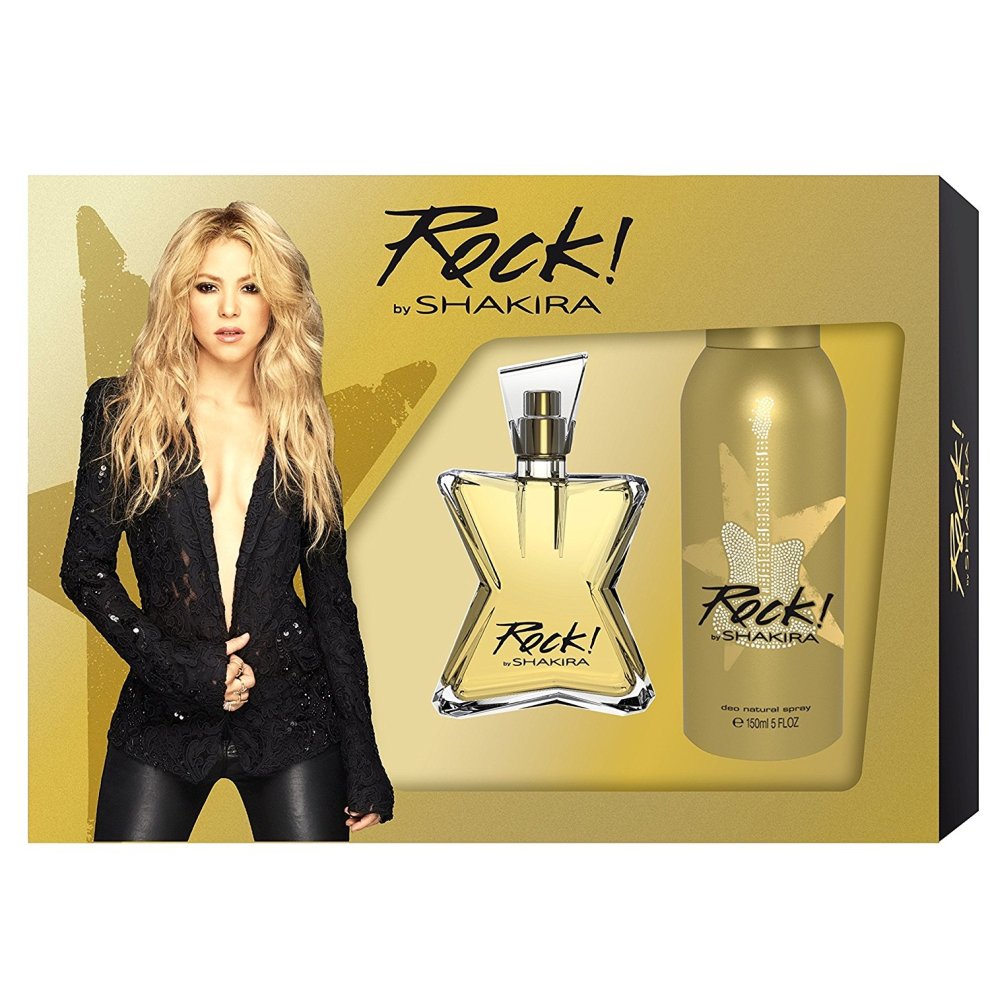 Shakira Rock! by Shakira Gift Set 50ml EDT + 150ml Deodorant Spray